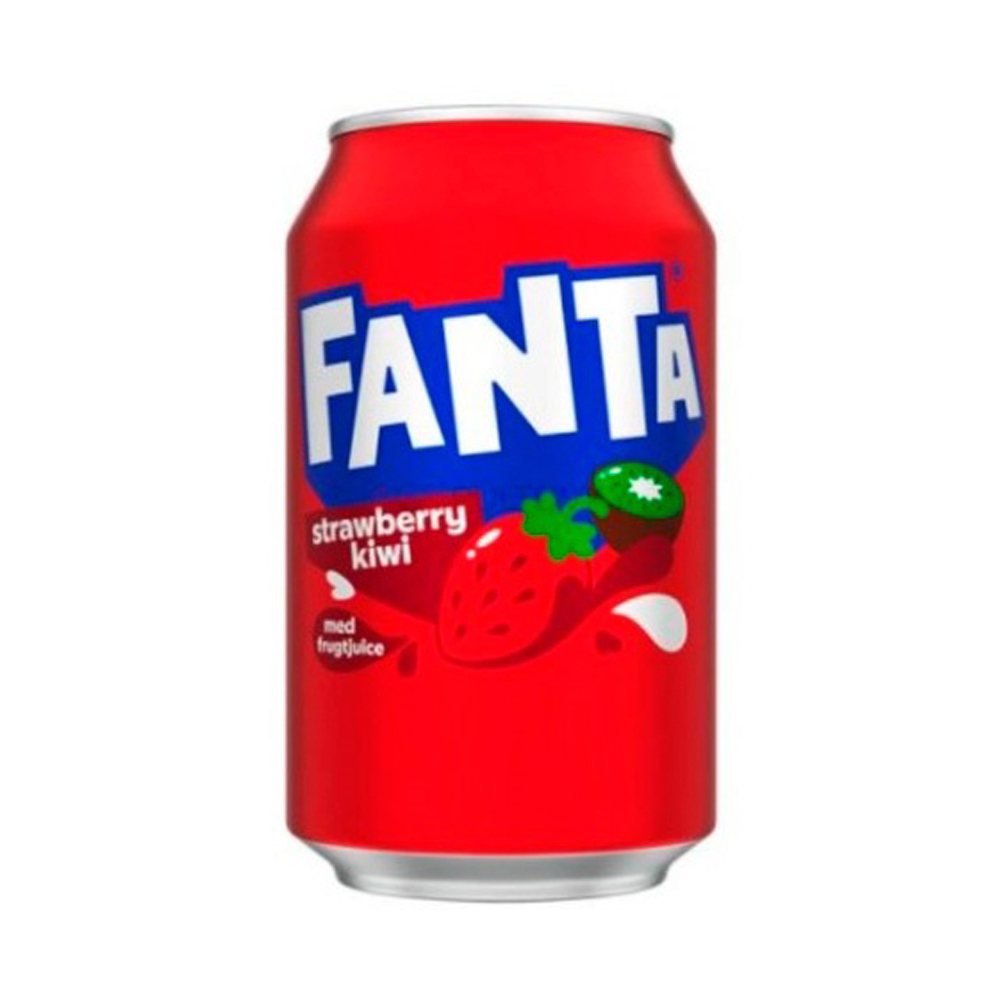 Газ.напиток Fanta Strawberry & Kiwi  ж/б 330мл