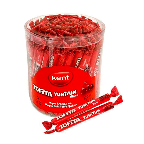 Жев.конфеты Tofita Yumiyum вишня 6,7гр