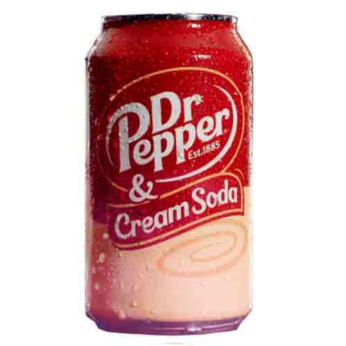 Газ.напиток Dr.Pepper Cream Soda   355мл