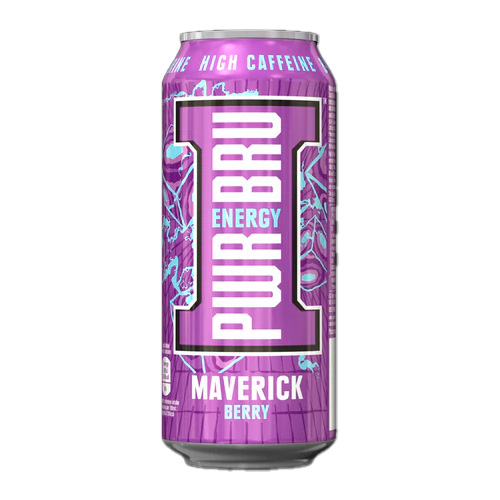 Энергетический напиток PWR BRU Maverick Berry м ж/б 500мл