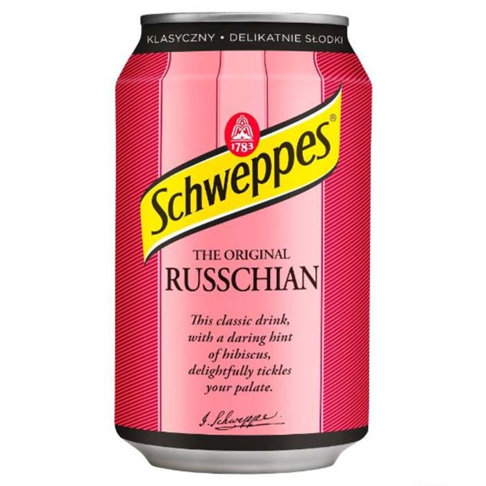 Газированный напиток Швепс Russchian 330мл