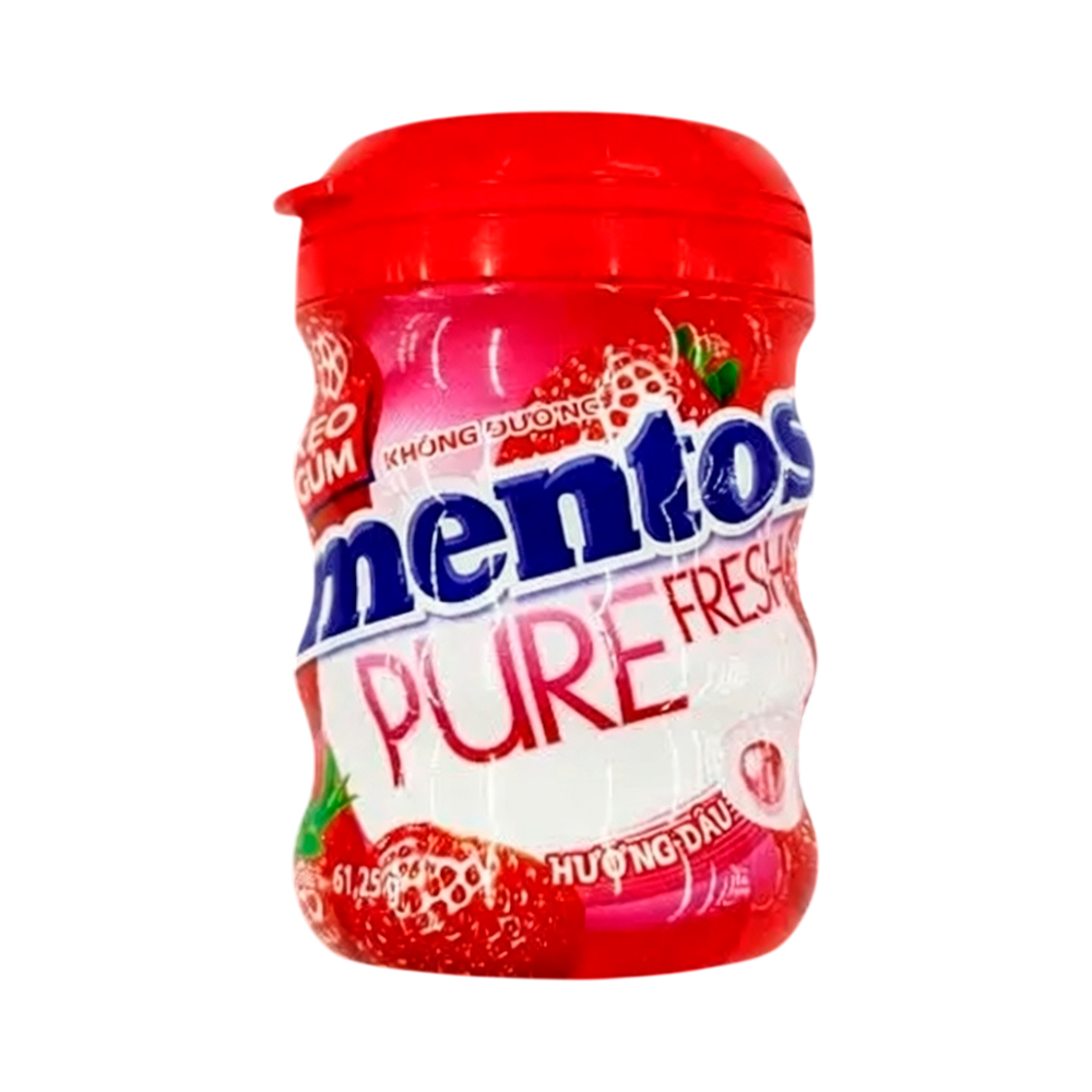 Жев.резинка Mentos Pure Fresh Strawberry   61,25гр