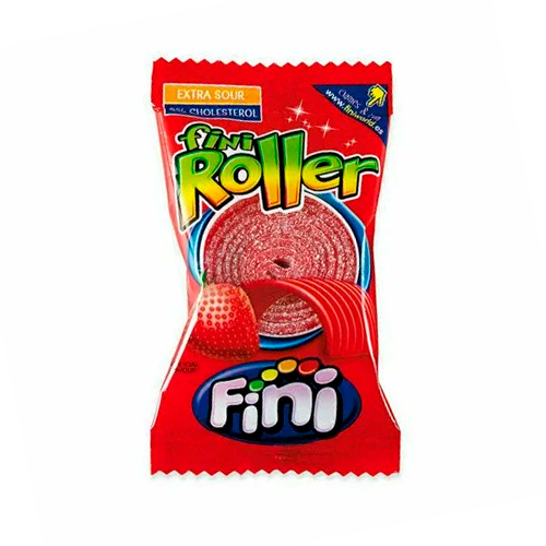Жев.мармелад FINI Roller Клубника   20гр