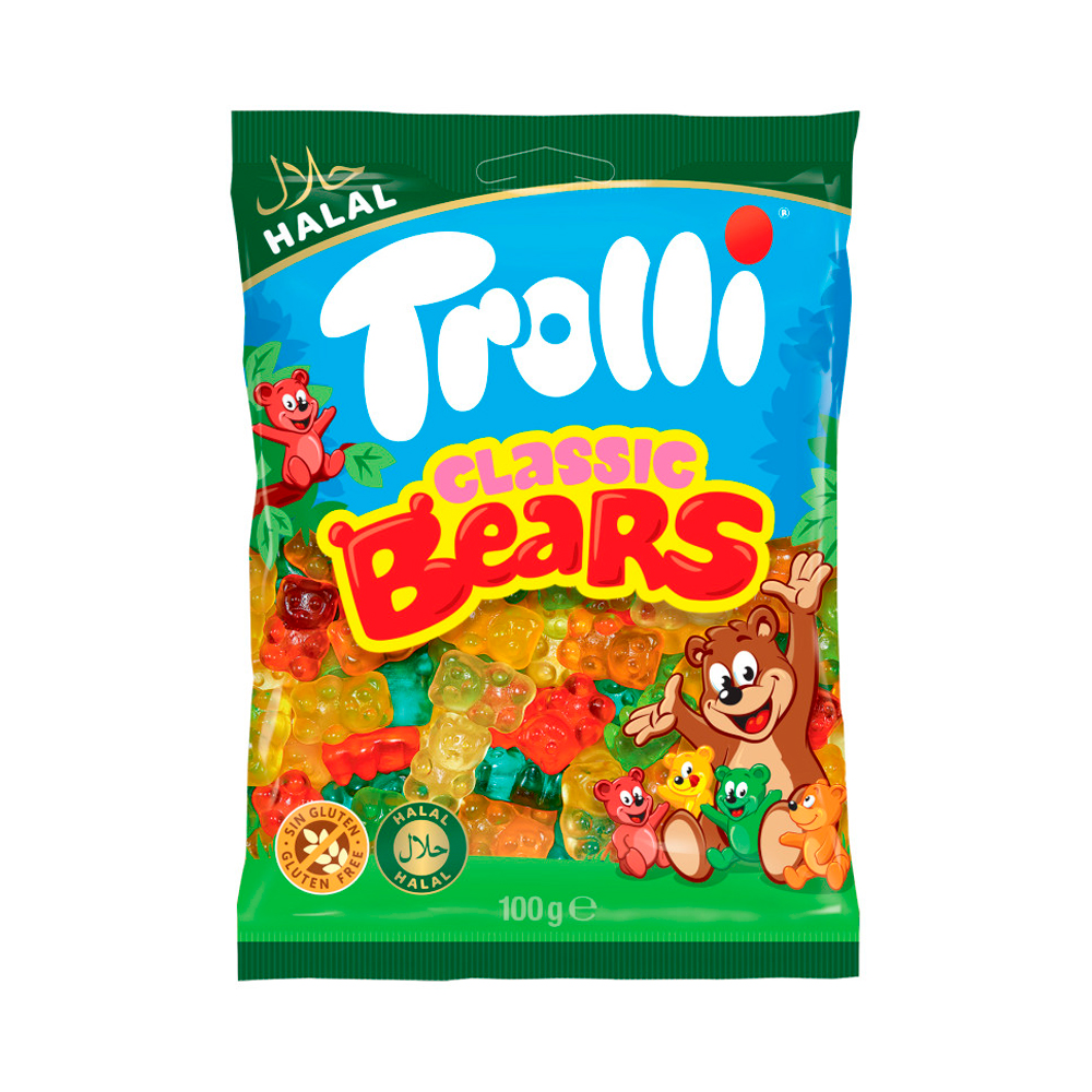 Жев.мармелад Trolli Classic Bears   100гр
