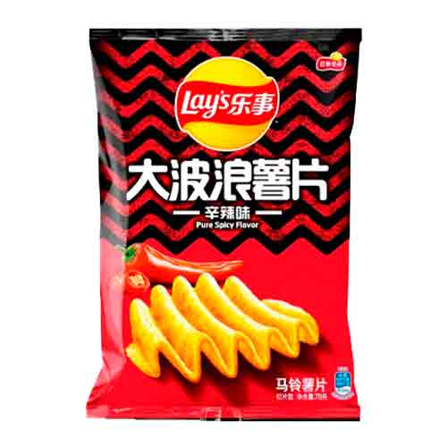 Чипсы Lay's Pure Spicy Flavour   70гр