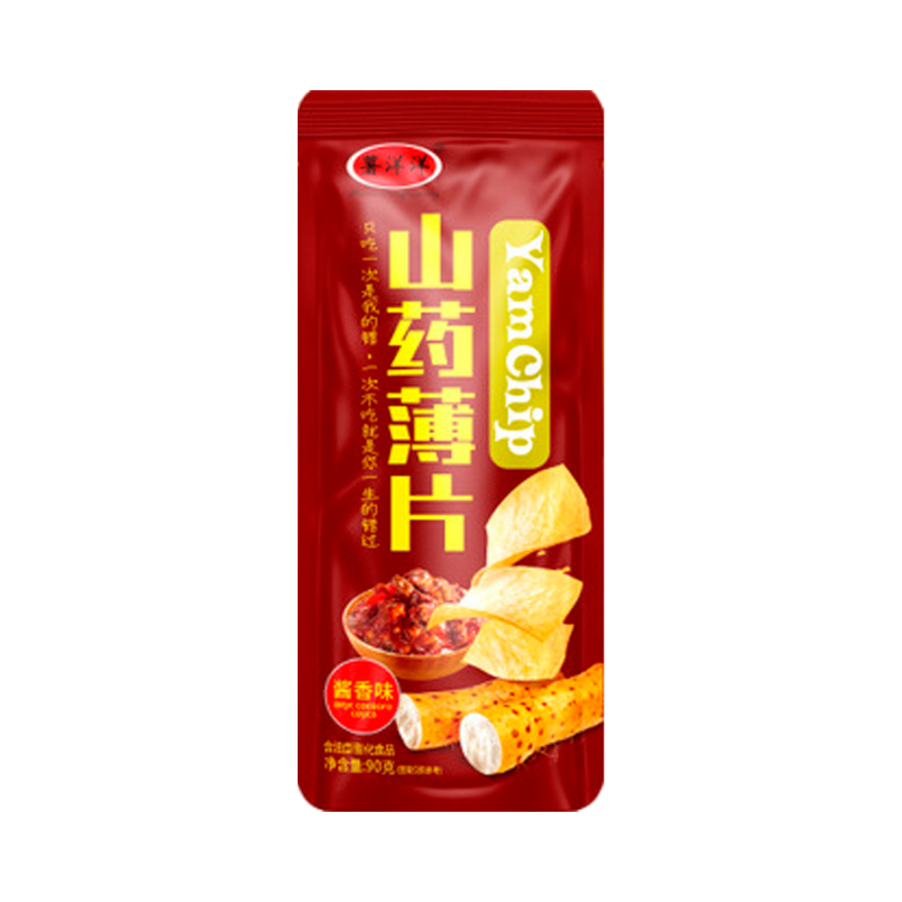 Чипсы ShuYangYang со вкусом ароматного соуса   90гр