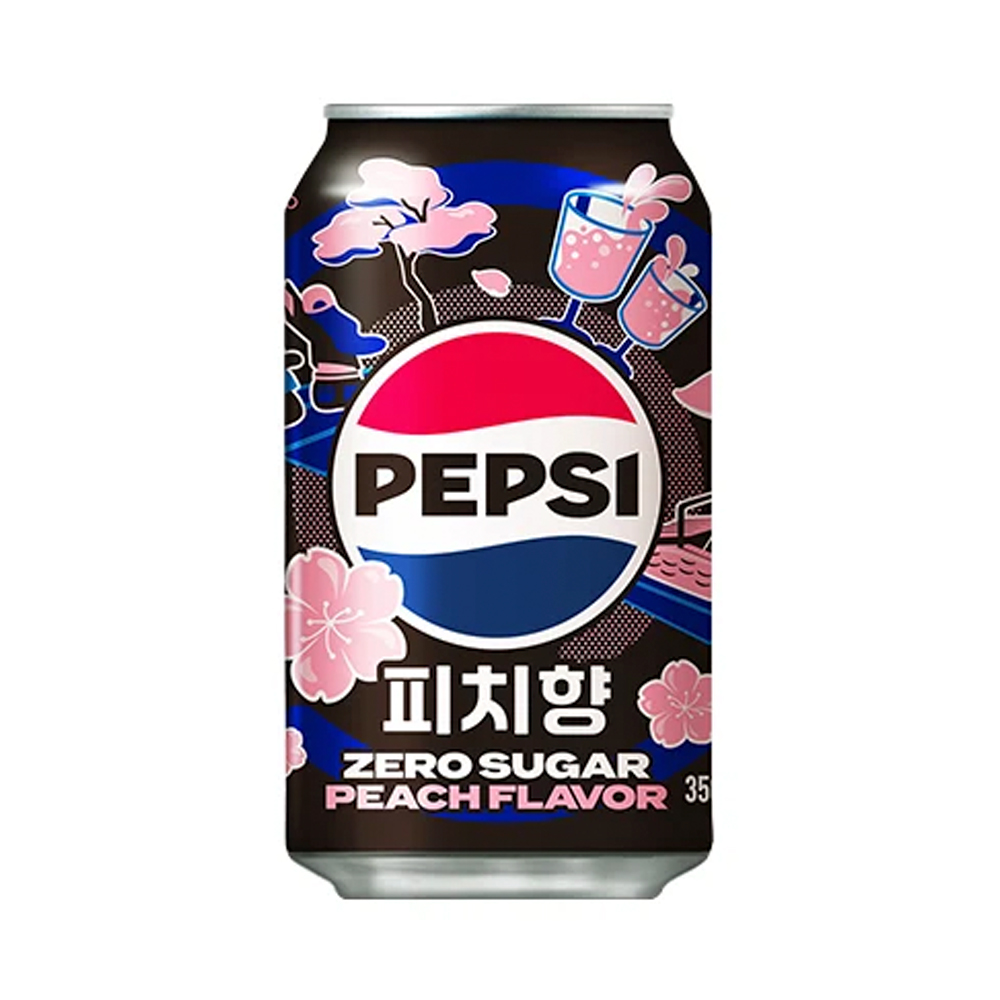 Газ.напиток Pepsi Zero sugar Peach flavor   355мл
