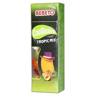 Жев.мармелад Bebeto Cool Beans Tropical Mix 30гр