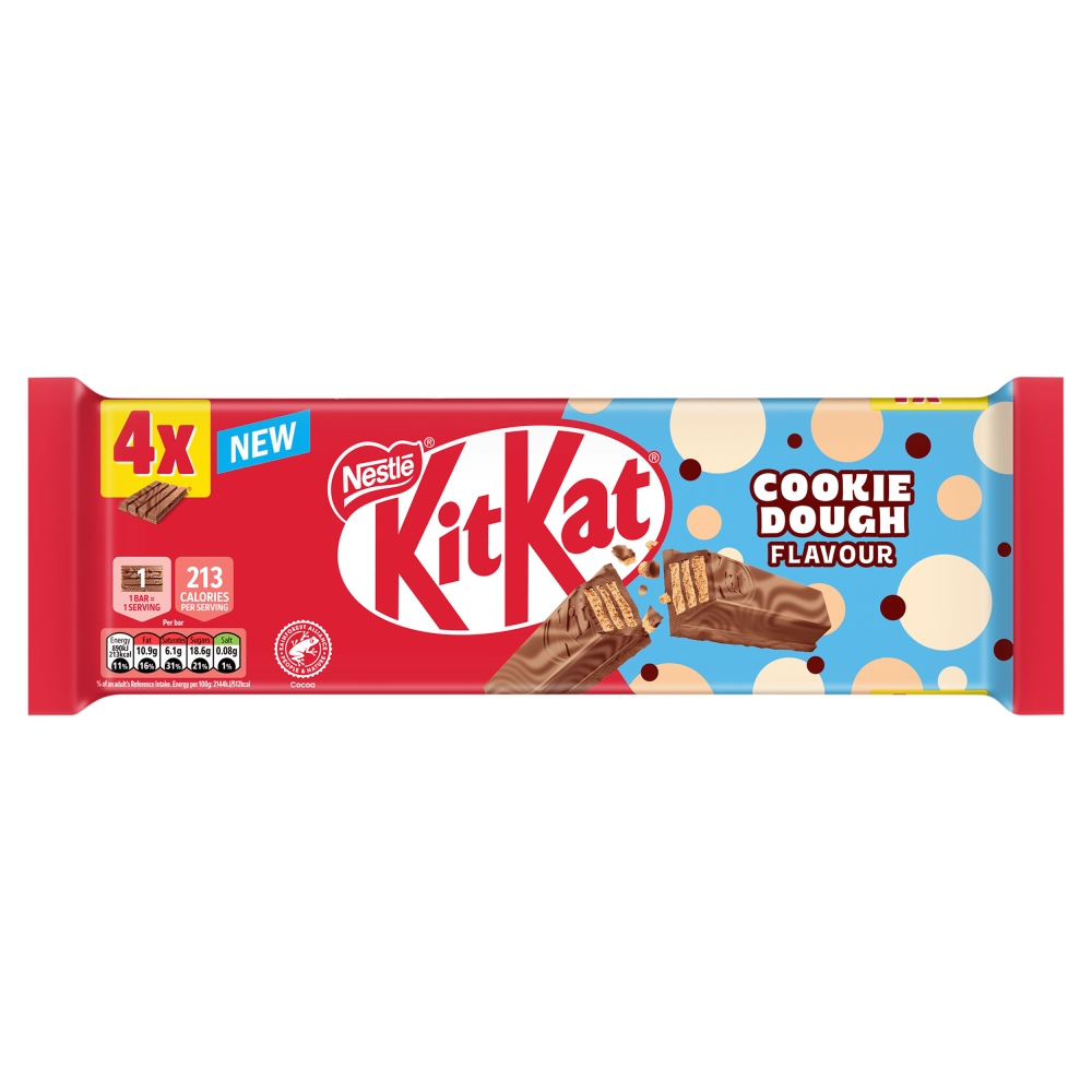 Шоколадный батончик KitKat 4F COOKIE DOUGH   166гр