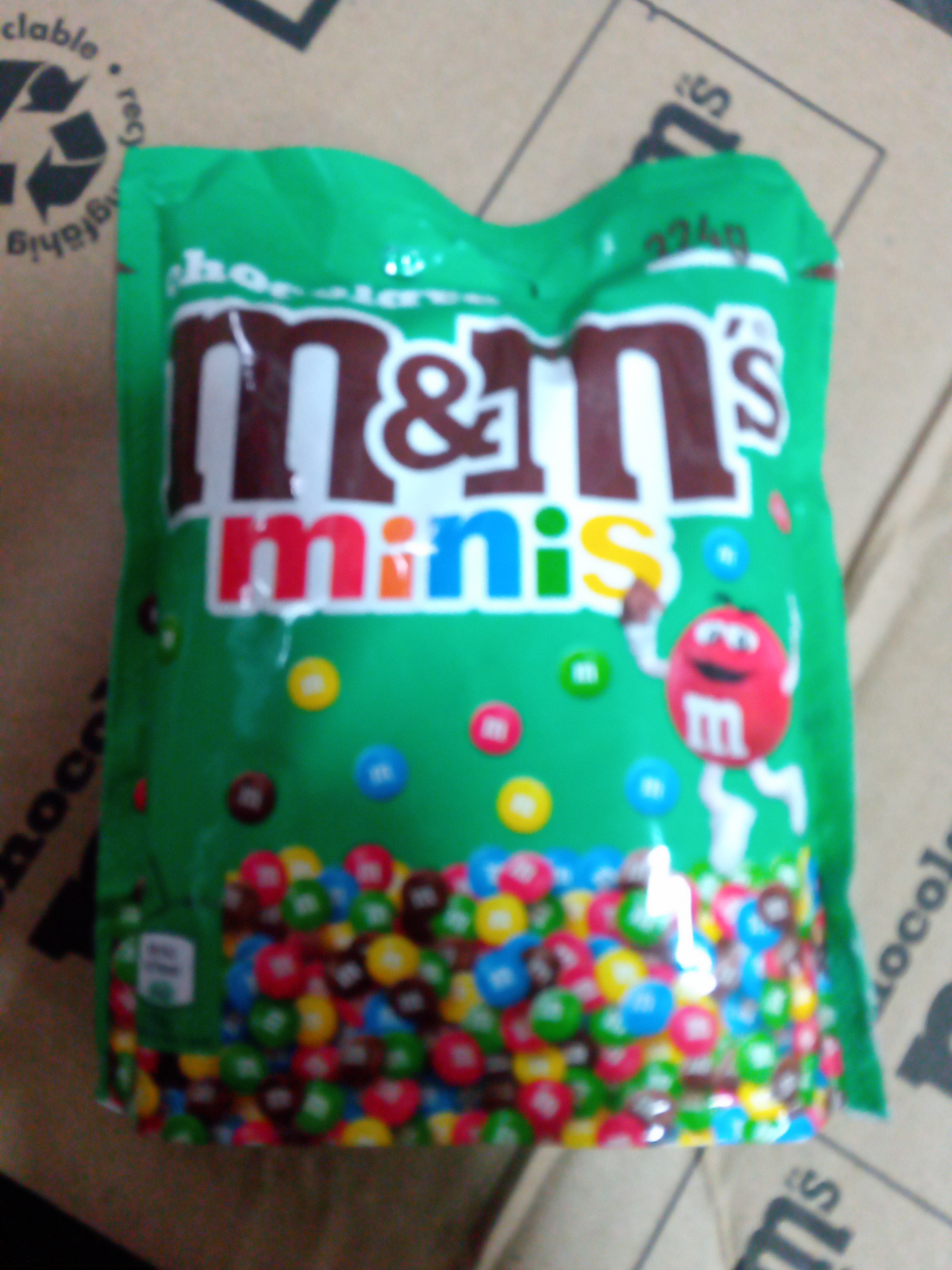 Драже M&Ms Minis Chocolate   324гр
