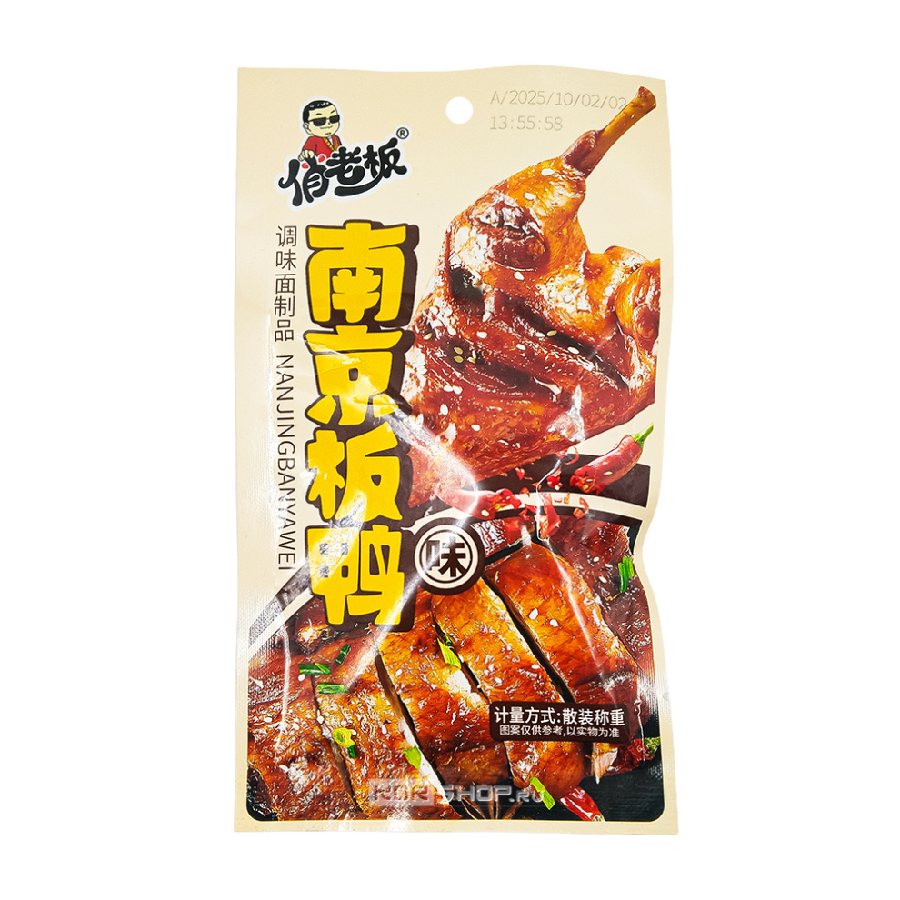 Снек Qiao pi dou со вкусом утки по-пекински   20гр