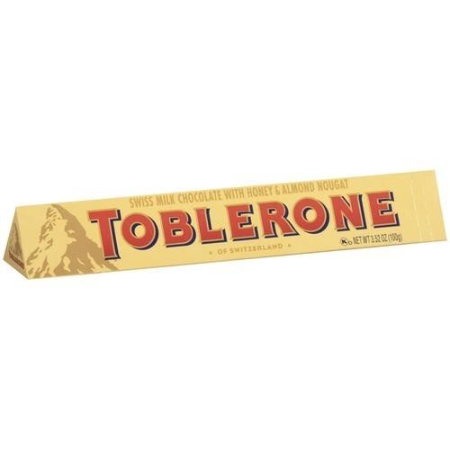 Молочный шоколад Toblerone с нугой 100гр