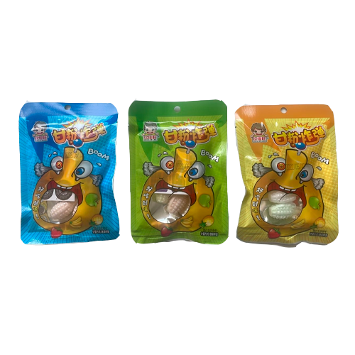 Конфета Qinjiawang Boom шипучка с игрушкой 35гр