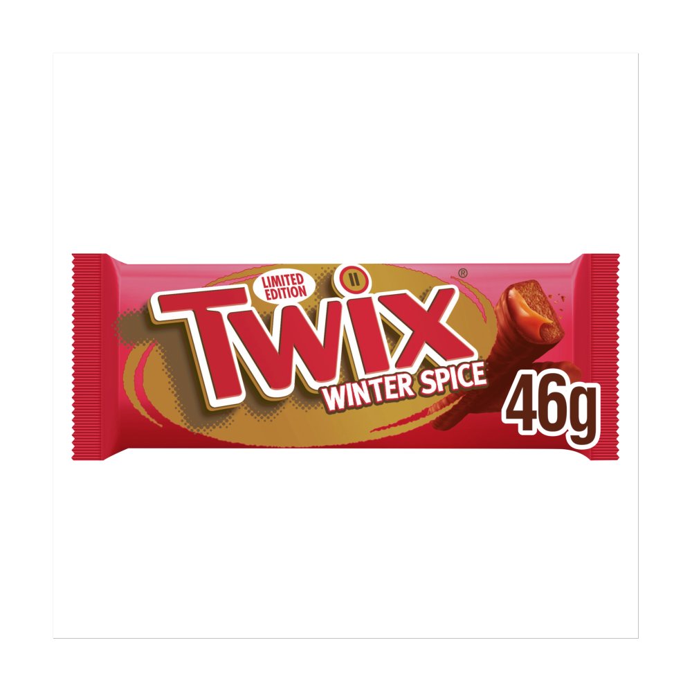 Шоколадный батончик Twix Winter Spice 46г