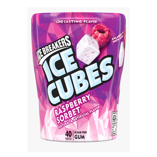 Жвачка ice breakers Малиновый Сорбет 91.5гр