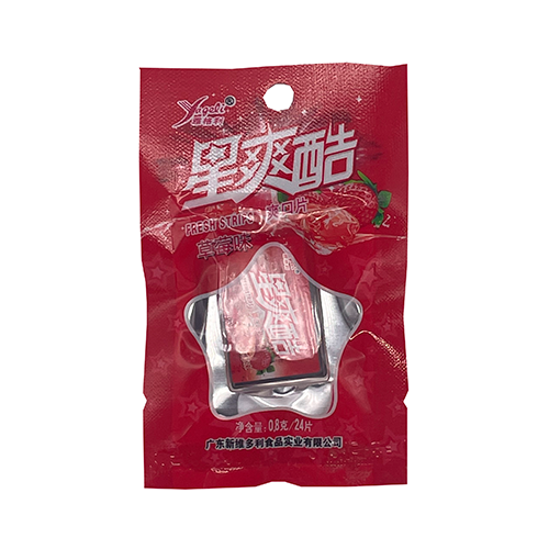 Освежающие пластинки Fresh Strips Клубника 0,8гр.