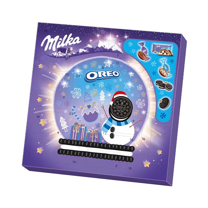 Набор-сюрприз Milka Oreo шок. Адвент Календарь   286гр