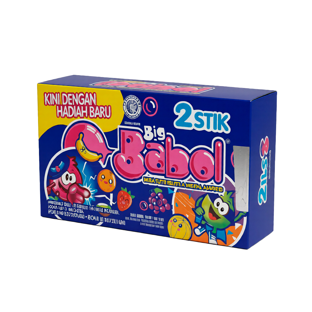 Жев.резинка Chupa Chups Big Babol Tutti Frutti 2 STIK   45гр