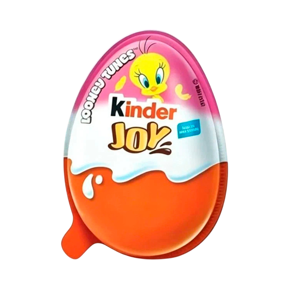 Шоколадное яйцо Kinder  JOY LOONEY TUNES   20гр