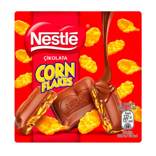 Шоколад Nestle Corn Flakes   60гр