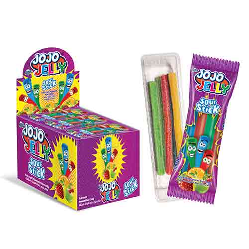Жев.мармелад JoJo Sour Stick Tutti-Frutti 20гр