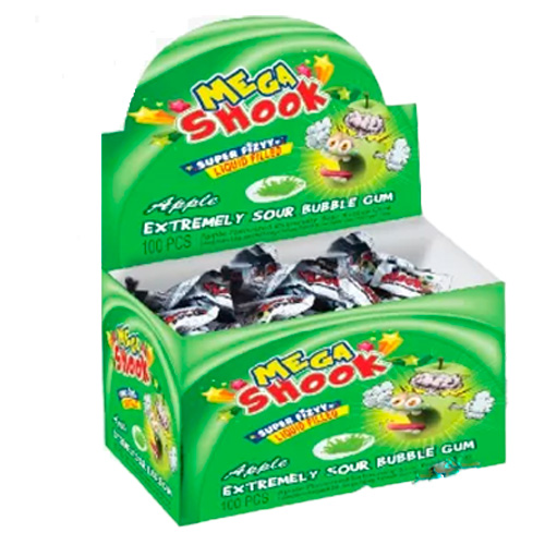 Жев.резинка Ilham Sweets Mega Shook Apple   3,2гр