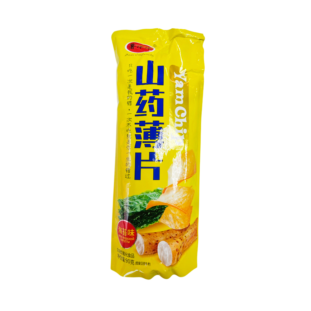 Чипсы YamChip Shuyangyang морские водоросли    90гр