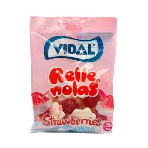 Жев.мармелад Vidal Relle Nolas клубника со сливками 85гр