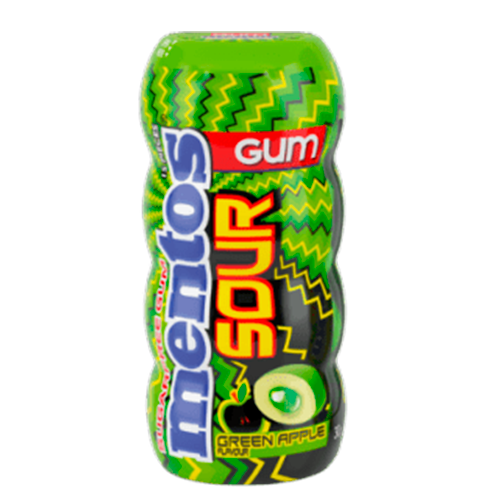 Жев.резинка Mentos Sour Green Apple  30гр