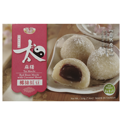 Моти Роял Фэмели Red Bean With Coconut Shred 210гр