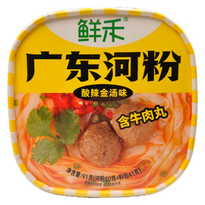 Лапша Wangbaiji со вкусом гуандунского кисло-острого золотистого бульона   91гр