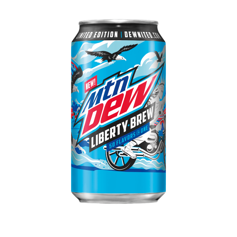 Маунти дью Либерти Брю (Mountain Dew Liberty Brew) 355мл.