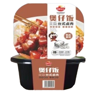 Саморазогревающийся рис Shandong со вкусом тушеной свинины по-тайваньски   265гр