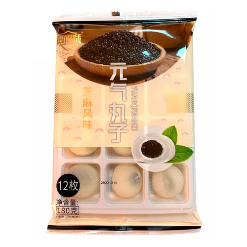 Рисовое пирожное Моти Sweet Кунжут   180гр