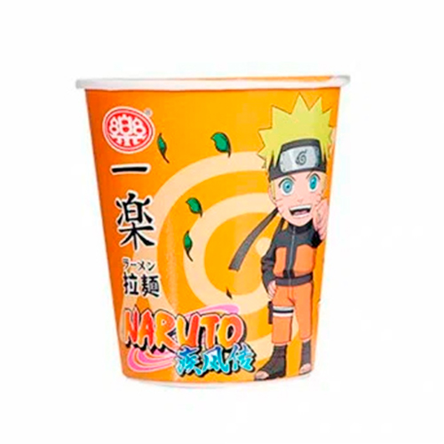 Лапша Naruto со вкусом говядины и карри (оранжевая) 61гр