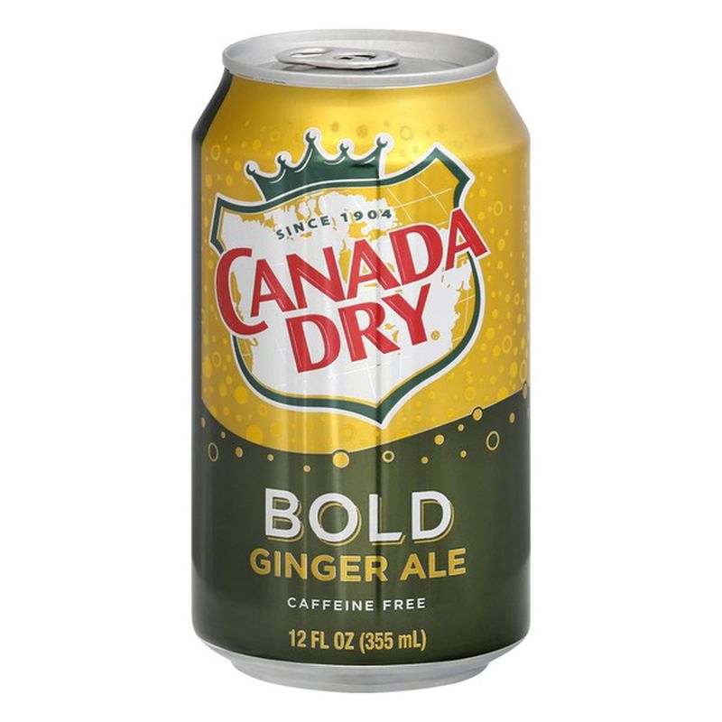 Canada Dry Bold Ginger Ale 355ml. США