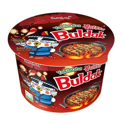 Лапша Buldak Hot Chicken Flavor Ramen Yakisoba 105г