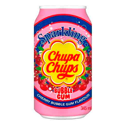 Газ.напиток Chupa Chups Bubble Gum Cherry м  345мл