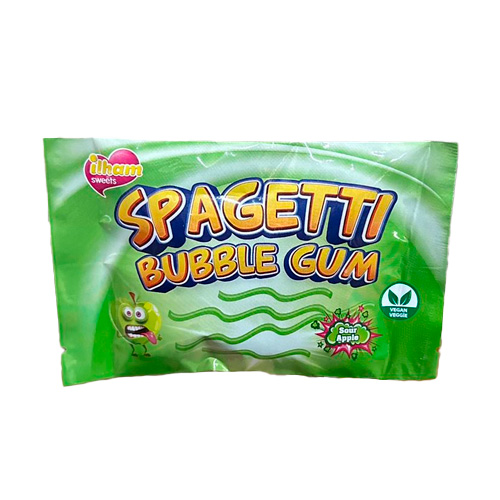 Жев.резинка Ilham Sweets Spagetti Green Apple   40гр