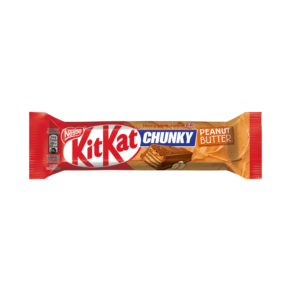 Шоколадный батончик KitKat Chunky Peanut Butter    42гр