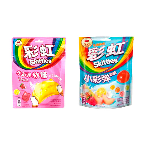Жев.мармелад Skittles Yoghurt Mix   50гр