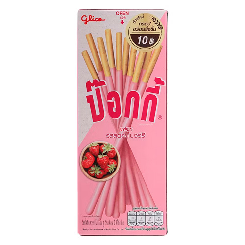 Бисквитные палочки Pocky Biscuit Stick Strawberry   19гр