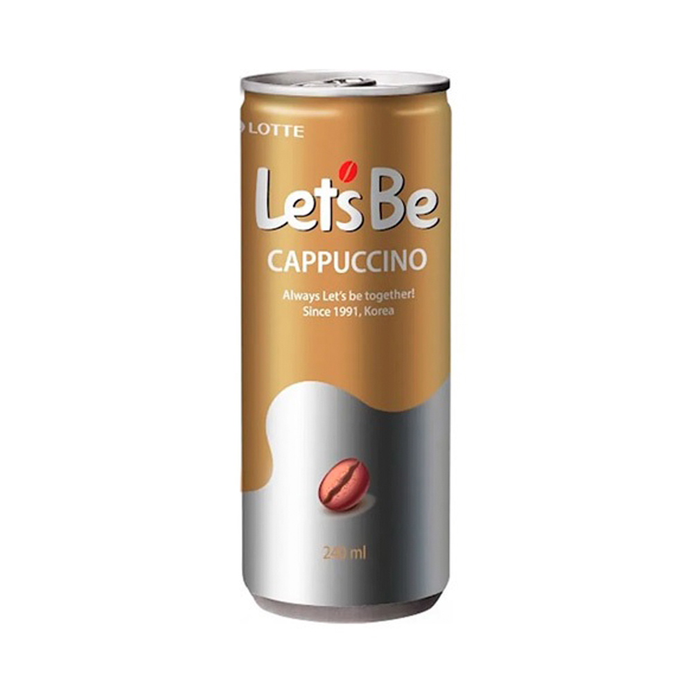 Напиток кофейный Lotte let's be Cappucino   240мл