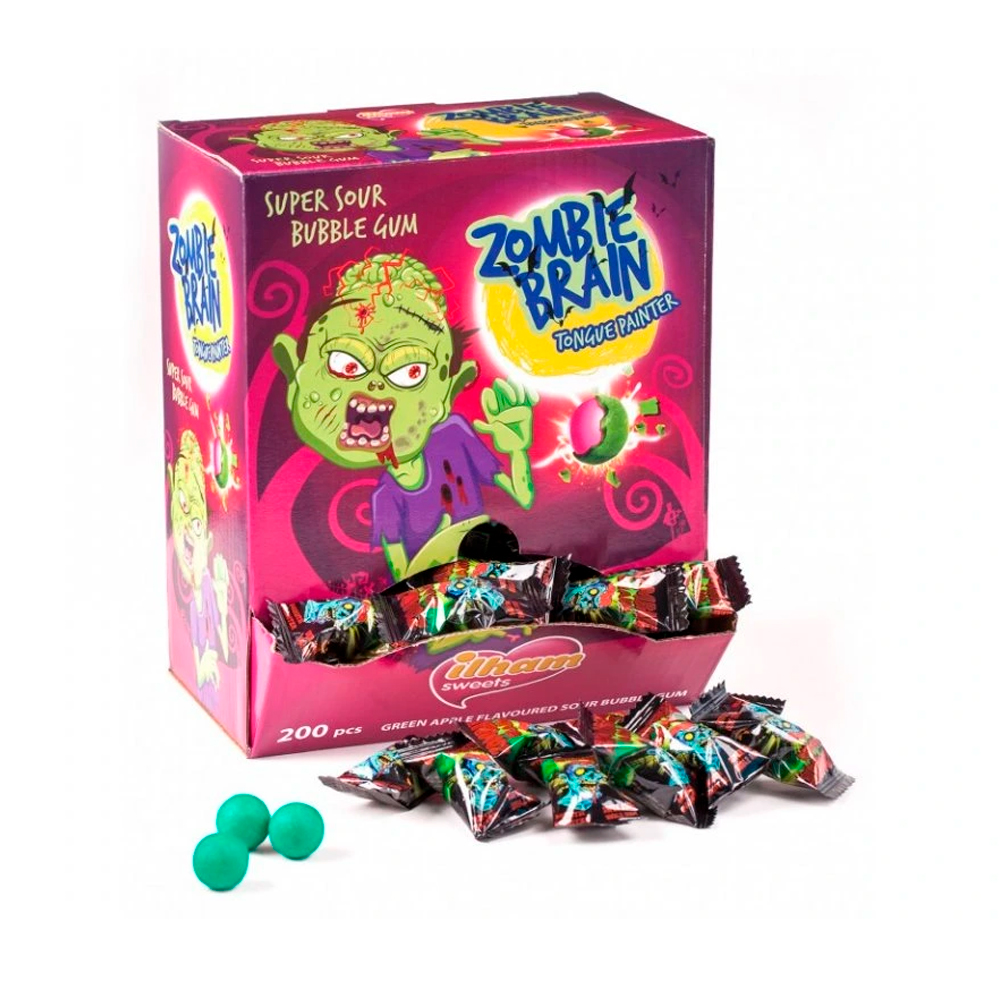 Жев.резинка Ilham Sweets Zombie Brain   3,5гр