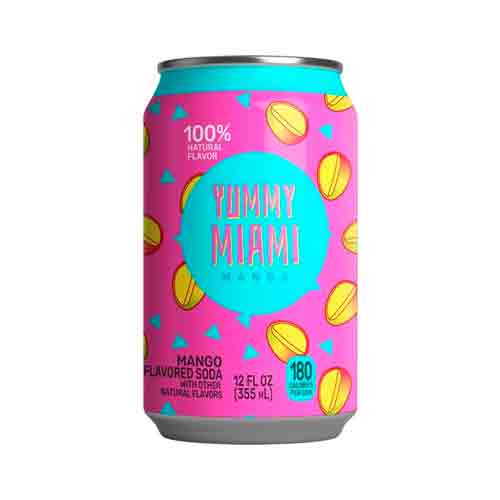 Газ.напиток Yummy Miami Mango 355мл