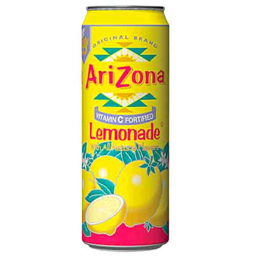 Напиток Arizona Напиток Arizona LEMONADE 0,680л.   680гр
