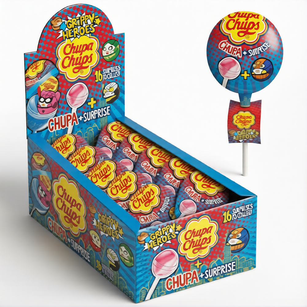Леденцы Chupa Chups Funtastic Galaxy   12гр