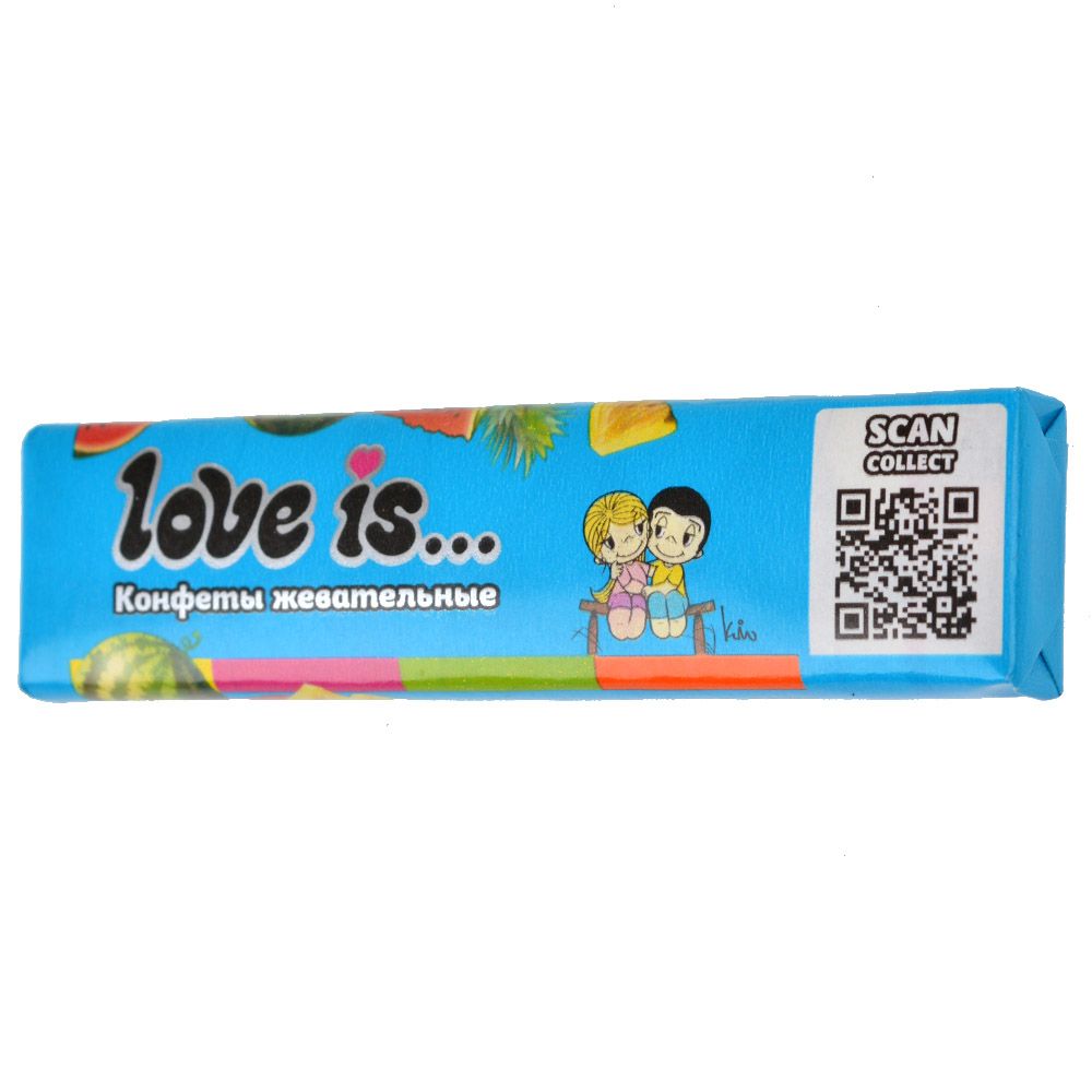 Жев.конфета Love is Арбуз Тропик   20гр