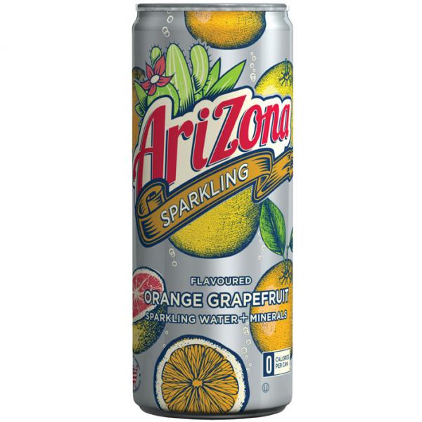Напиток Arizona sparkling Orange Grapefruit 355мл