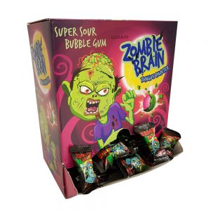 Жев.резинка Ilham Sweets Zombie Brain (супер кислая)  3,5гр